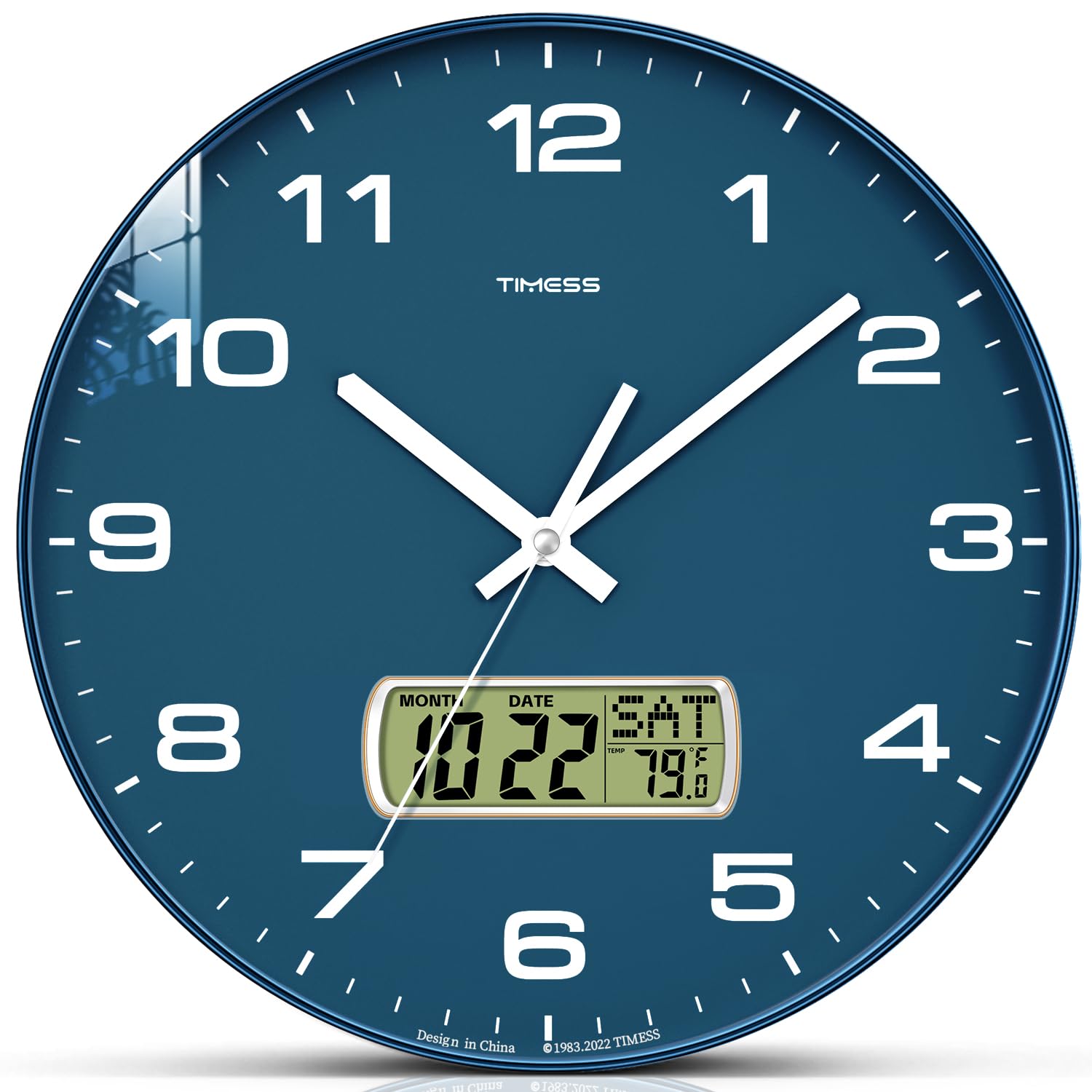 Amazon.com: TIMESS Wall Clock, 12